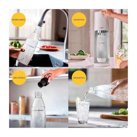 SODASTREAM Flessen – Set van 2 x 1L – Vaatwasmachinebestendig