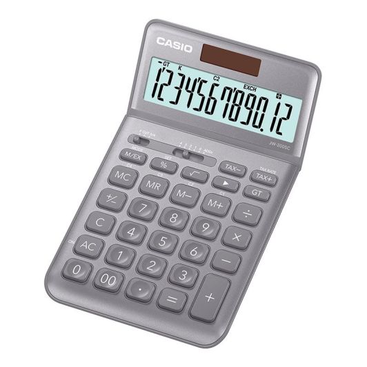 Rekenmachine CASIO JW-200SV Grijs Metallic