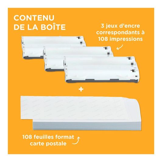 Cartridge CANON RP-108N Selphy 108 papieren