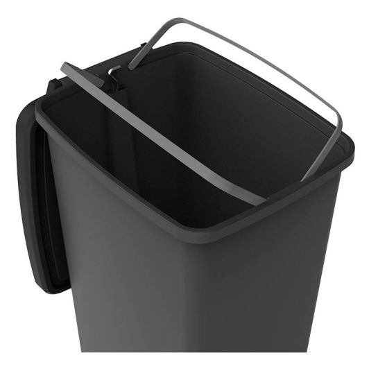 Vuilnisbak Flat Bin 40L zwart