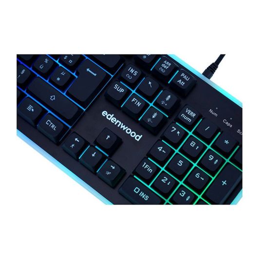 Gamingtoetsenbord EDENWOOD bedraad RGB CF19A