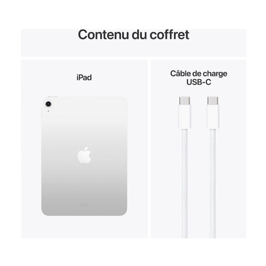 APPLE iPad 11 (A16) 128Go Argent