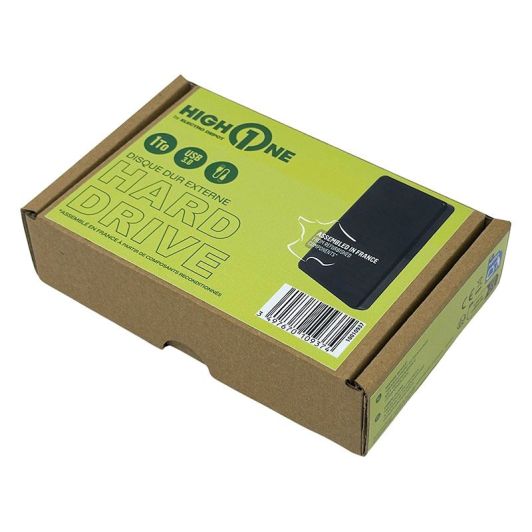 Harde schijf HIGH ONE 1TB USB 3.0 - Refrubished grade A+