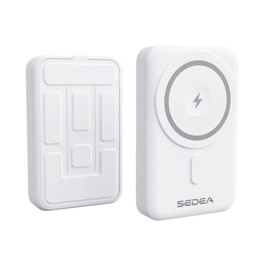 POWERBANK MAGSAFE - INDUCTIE WIT 10000 mAh