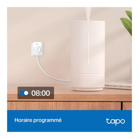 Prise connectée x2 Wifi TAPO P11 avec compteur de consommation