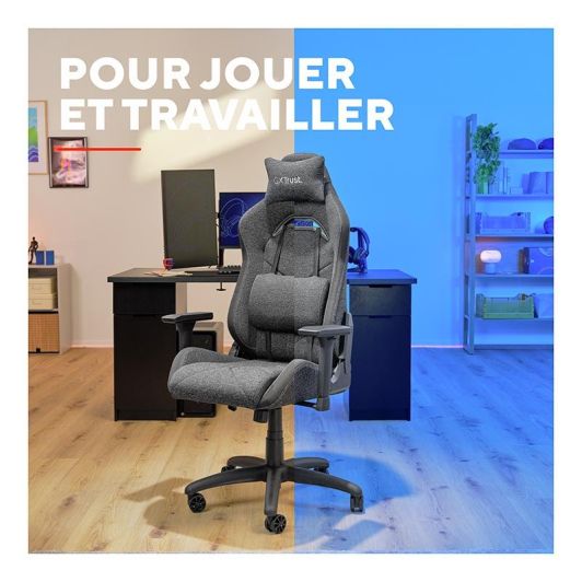 Chaise gaming TRUST Ruya Fabric