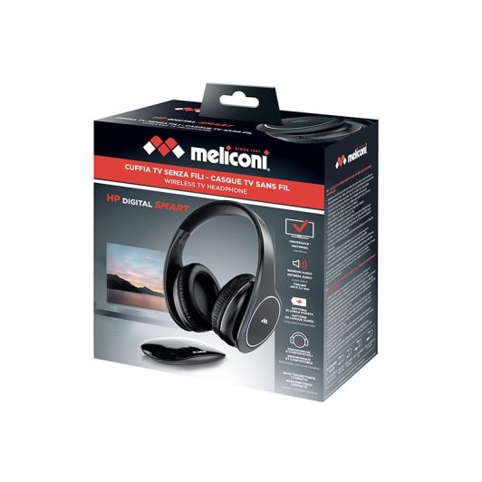 MELICONI TV DIGITAL SMART OPTISCHE hoofdtelefoon