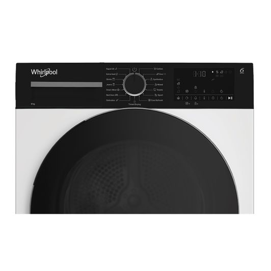 WHIRLPOOL Warmtepomp droogkast WPSD8WBSEE (8kg D)