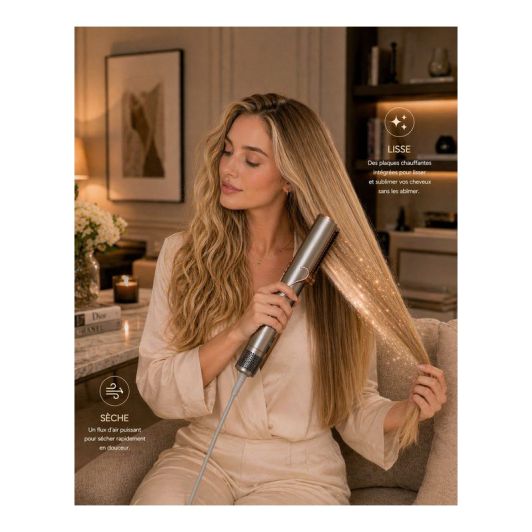 Stijltang SILVER STYLE 2-in-1 drogend LISS'AIR