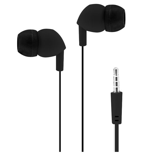 Ecouteurs filaires TNB BE COLOR Noirs + micro