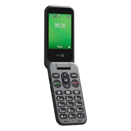 Mobile DORO Leva 22s 4G Noir Sénior