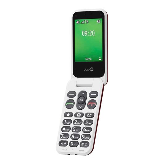 Mobile DORO Leva 22s 4G Rouge Sénior