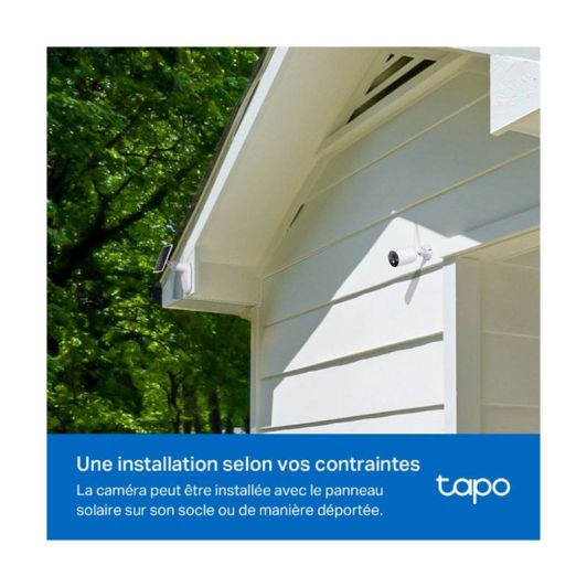 Beveiligingscamera-pakket TAPO TC82 + zonnepaneel
