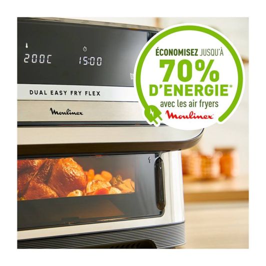 Olievrije friteuse MOULINEX 9L flex - EX922DF0