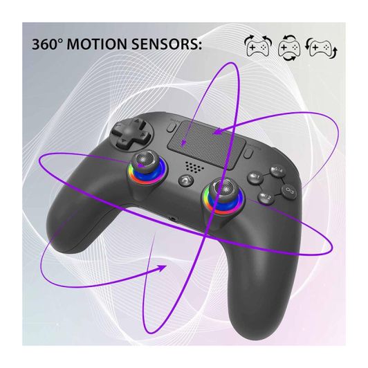 SUBSONIC Controller draadloos voor PS5 – Zwart