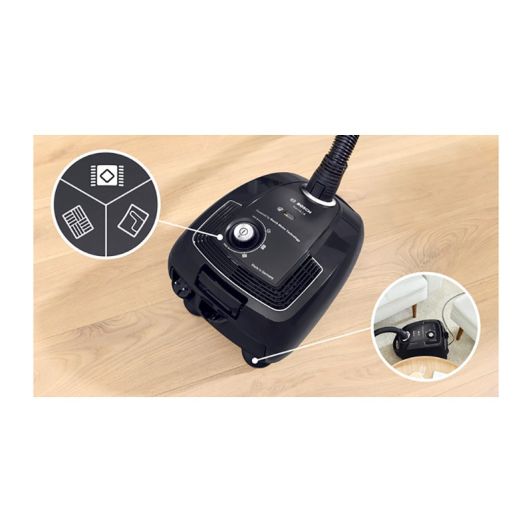 Aspirateur avec sac BOSCH BGB38BA3T