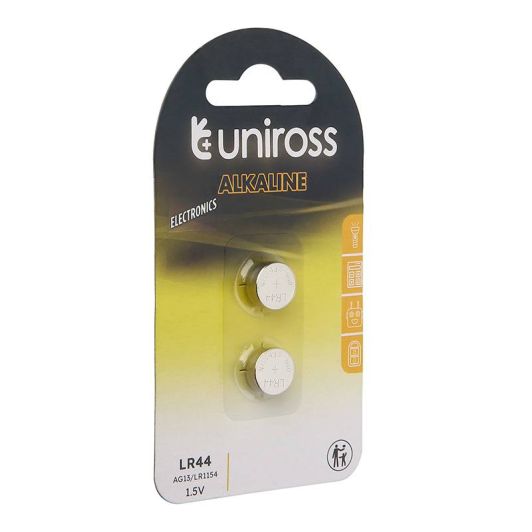 Set van 2 batterijen UNIROSS LR 44