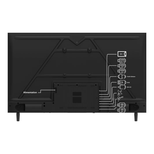 EDENWOOD ED50T01UHD-RE - TV 50