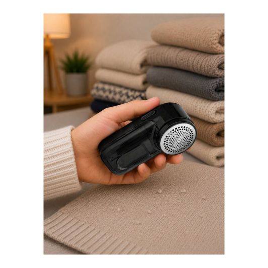 Kledingontpluizer SILVER STYLE zwart