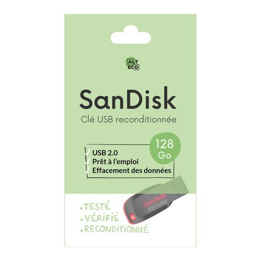 SANDISK USB-stick 128 GB - Refurbished