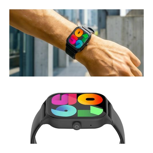 Montre Connectée ECHO Rainbow - Bracelet Nylon Mesh