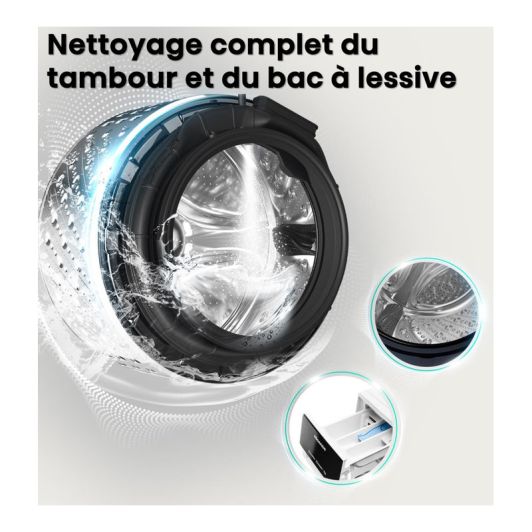 Lave-linge hublot 11 kg HISENSE WF1I1142BBL