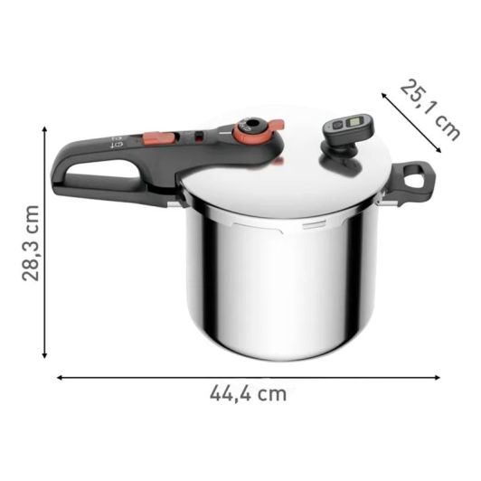 TEFAL baïonette 8L snelkookpan
