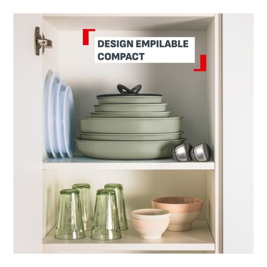 TEFAL Ingenio Vivaceram-pannenset, 4 stuks