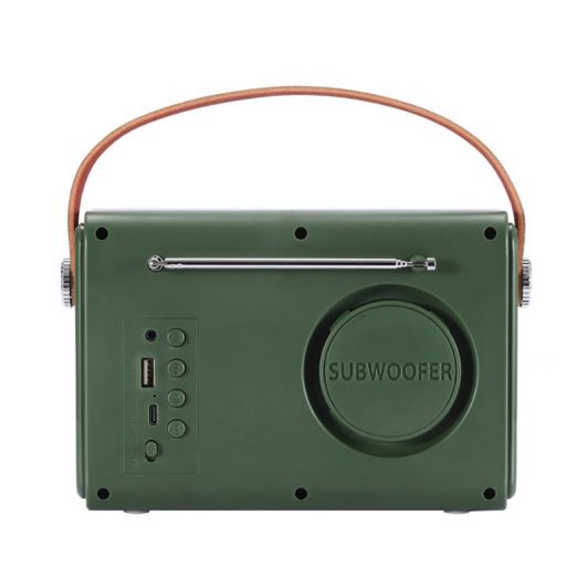 Radio HALTERREGO vintage vert 0-HALRADRE