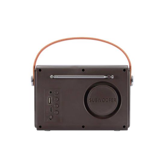 Radio HALTERREGO vintage marron 0-HALRAD