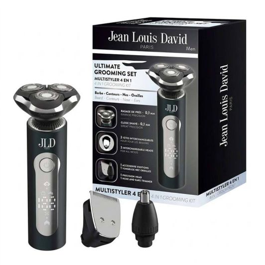 Rasoir tête JEAN LOUIS DAVID Ultimate Set Grooming 4 en 1