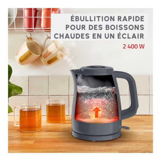 Bouilloire MOULINEX BY1M0BE0 1,5L PLAINO