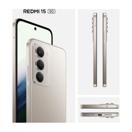 Smartphone XIAOMI Redmi 15 5G 256Gb Grijs