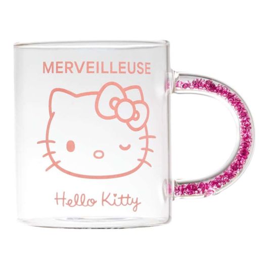 Mug verre 30CL Hello Kitty