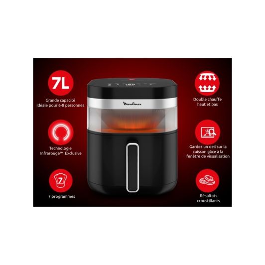 Airfryer MOULINEX Easy Fry Infrared 7L