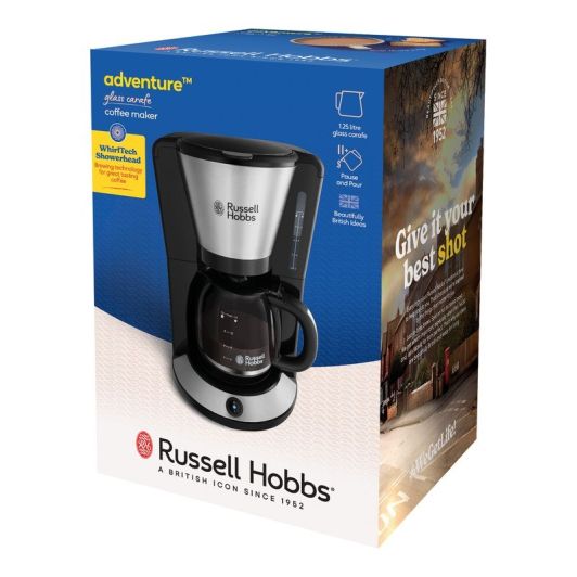 Koffiezetapparaat RUSSELL HOBBS 1,25L Adventure