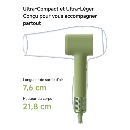 Sèche-cheveux LAIFEN Mini - Jungle Green