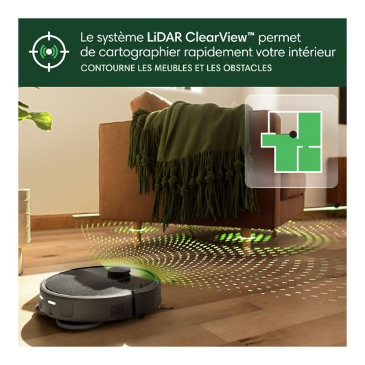 Aspirateur robot IROBOT Roomba Plus 405 Combo Robot