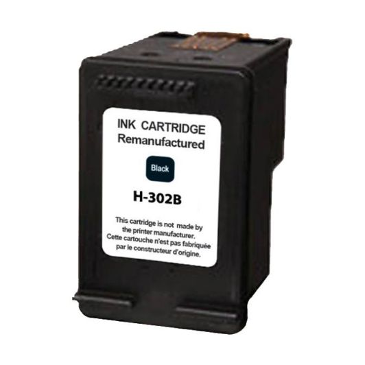 Inktcartridge ELECTRO DEPOT HP H302 Zwart