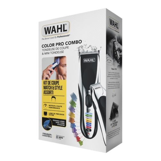 TONDEUSE CHEVEUX WAHL COLOR PRO CORDLESS COMBO RECHARGEABLE + MINI TONDEUSE