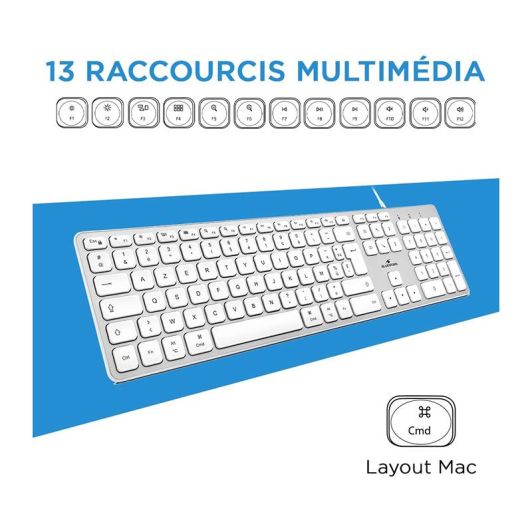 Toetsenbord BLUESTORK KB voor MAC