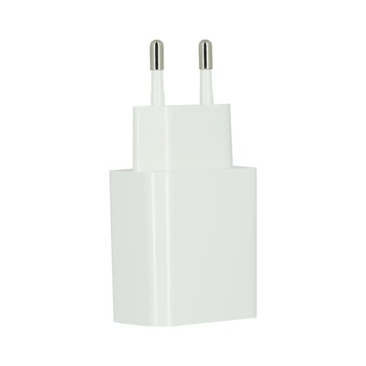 CHARGEUR SECTEUR 2,4AA + CABLE LIGHTNING BLANC 1M HIGH ONE 