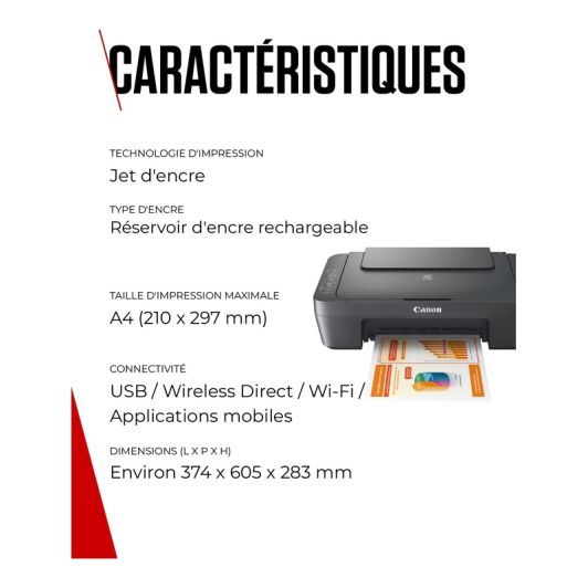 CANON PIXMA MG2556S All-in-one Printer - Compact - Zonder wifi