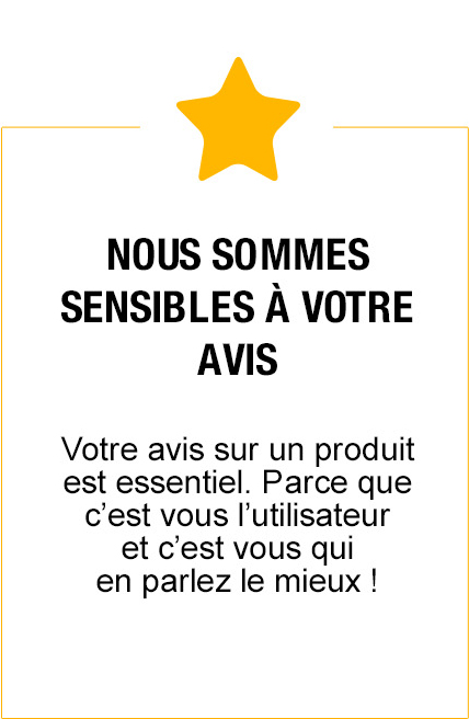 sensible à vos avis